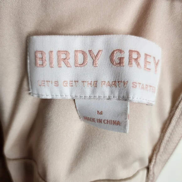 Birdy Grey Pink Floral Midi Dress - Picture 16 of 16